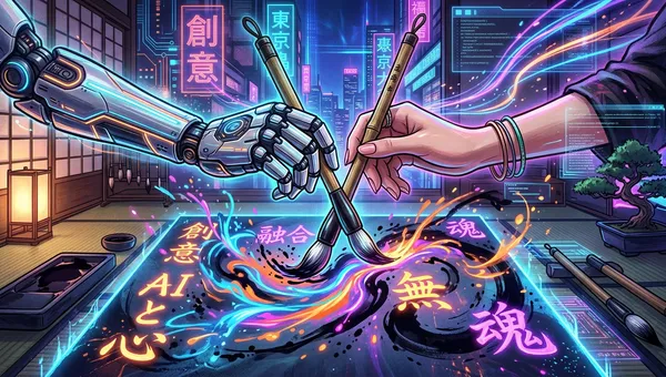 Nghe bảo làm bằng AI thì không phải tác phẩm nguyên bản. Làm gì có chuyện đó! (AIで作ったらオリジナルじゃないらしい。んなわけあるか。)