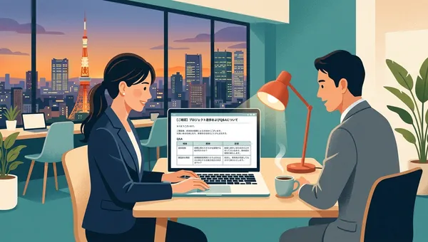 Mẫu Email làm rõ yêu cầu & Q&A chuẩn văn hóa Nhật: Kỹ thuật nhận phản hồi nhanh nhất