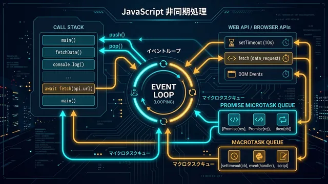 Người mới học JavaScript thử tìm hiểu bản chất của “Bất đồng bộ (Asynchronous)” (JS初心者が『非同期』を理解してみた)